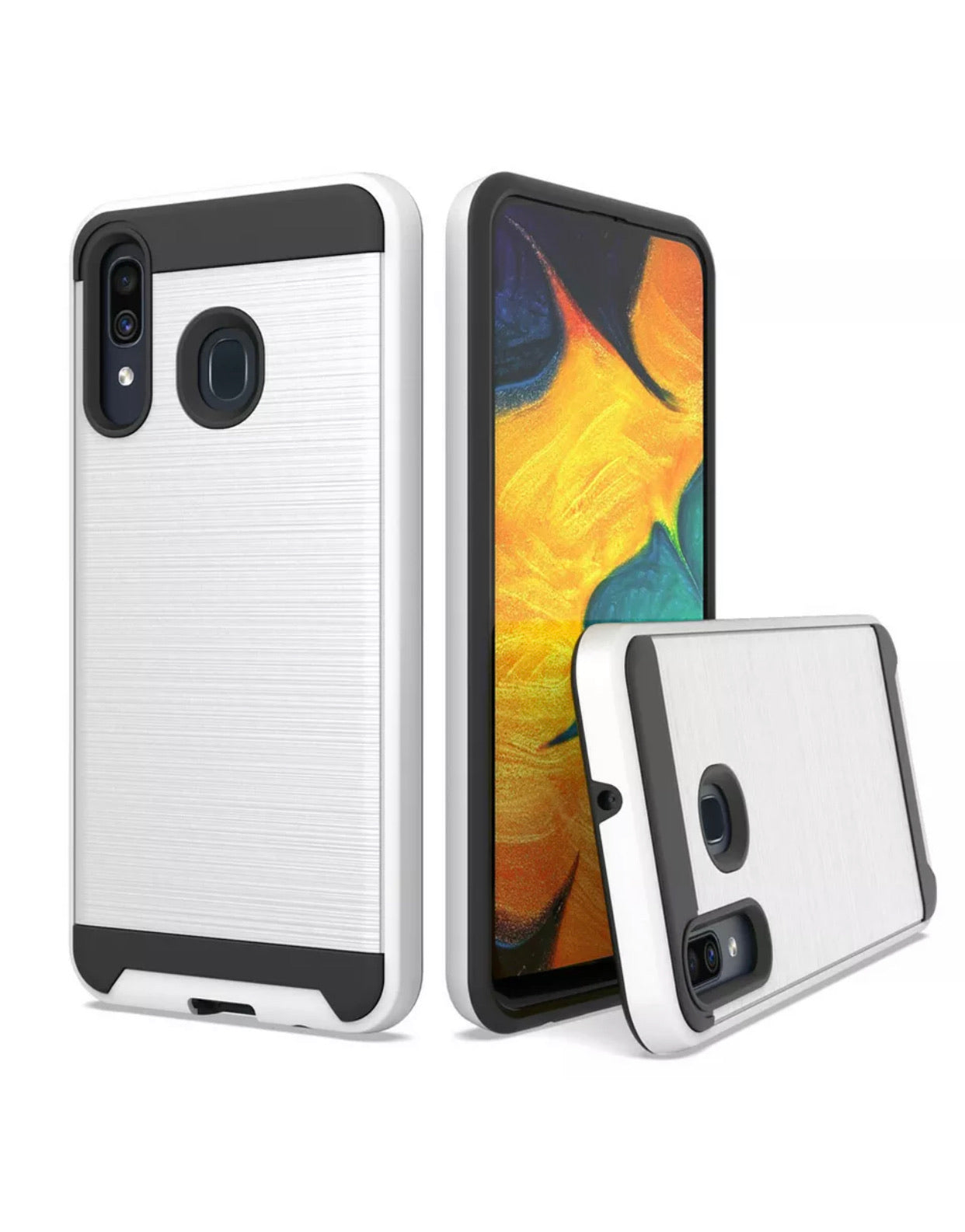 Samsung Galaxy A20/30/50 Hybrid Shockproof Case