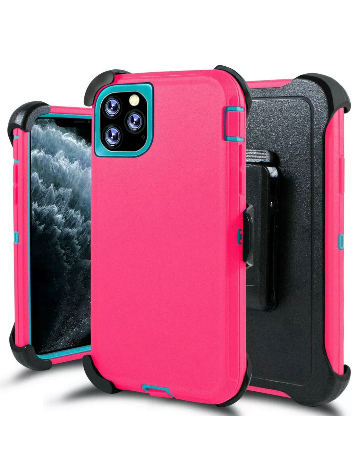 iPhone 11 Heavy Duty Case W/ Belt Clip