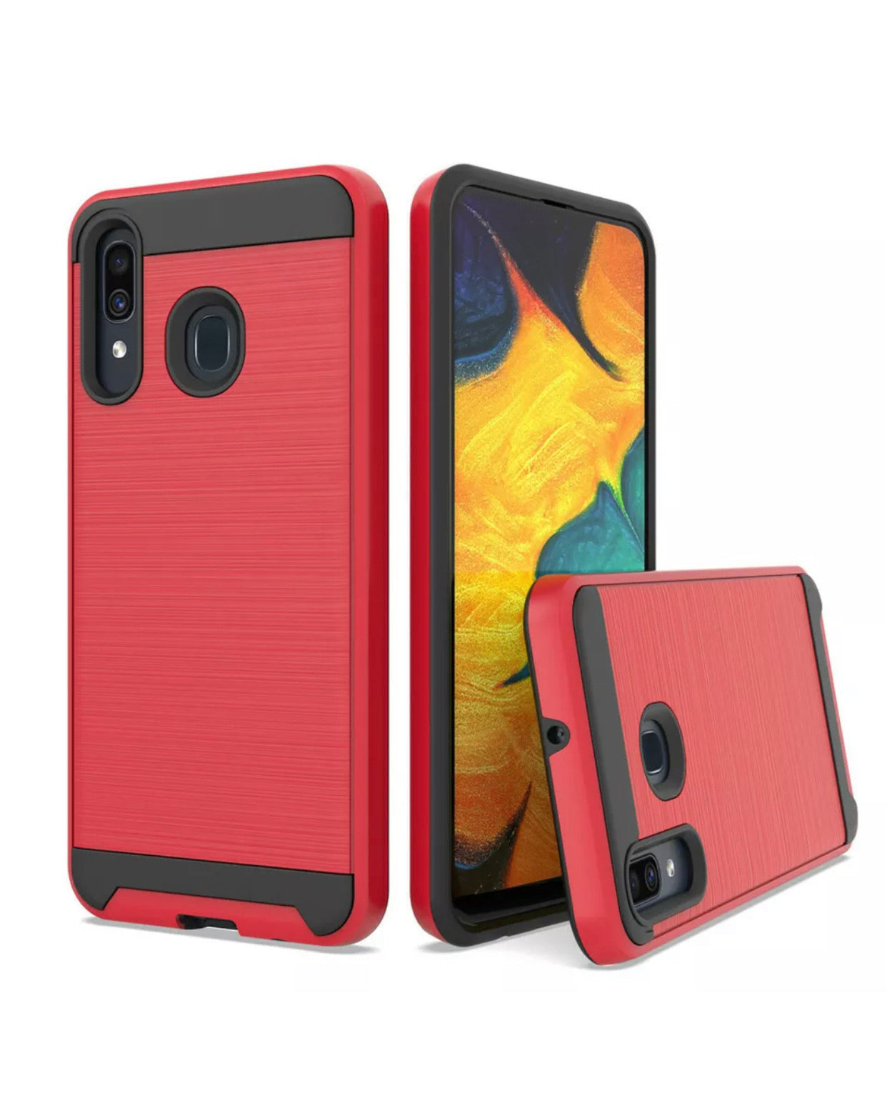 Samsung Galaxy A20/30/50 Hybrid Shockproof Case