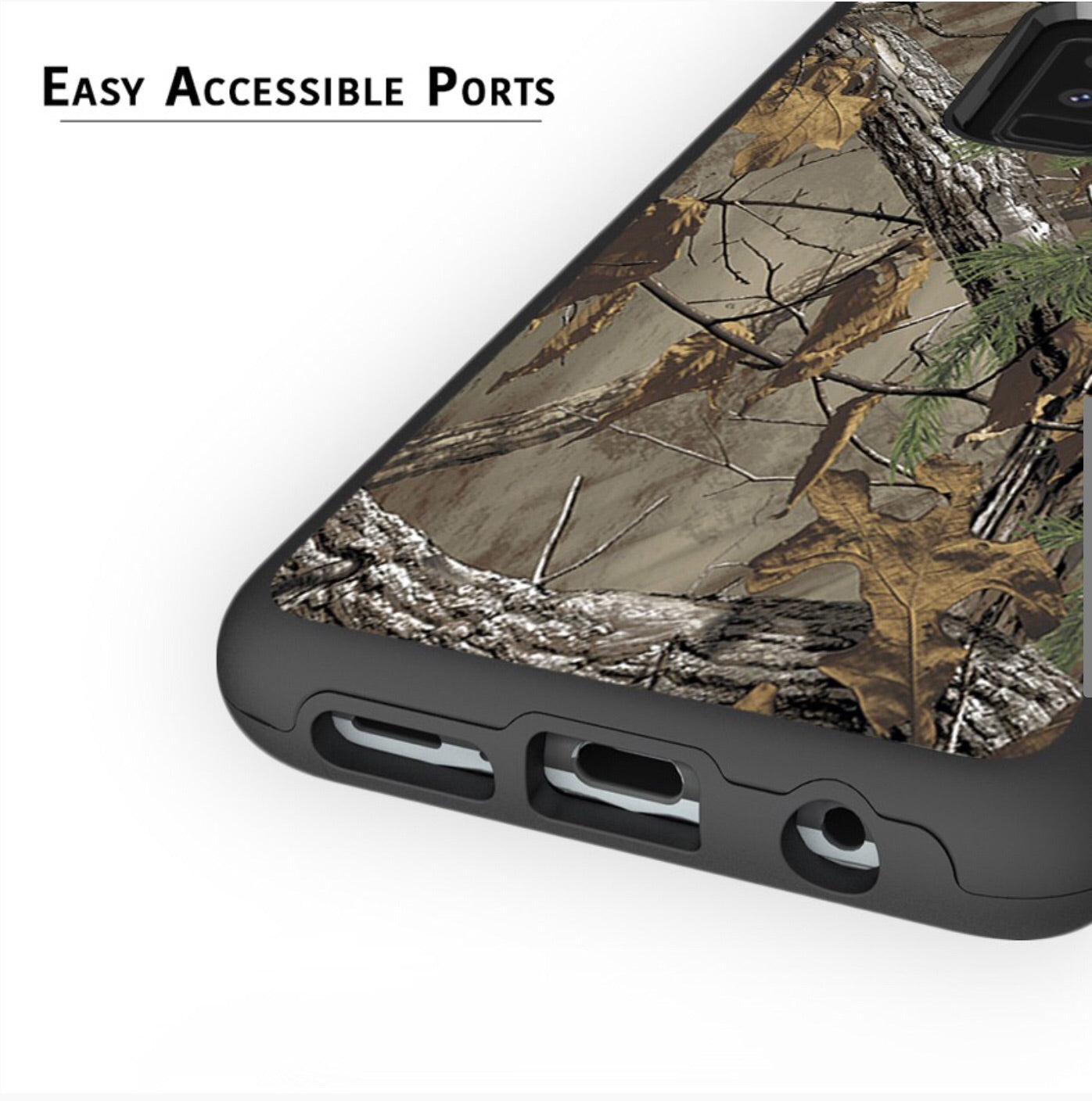 Samsung Galaxy S9 Plus Dual Layered Camo Case