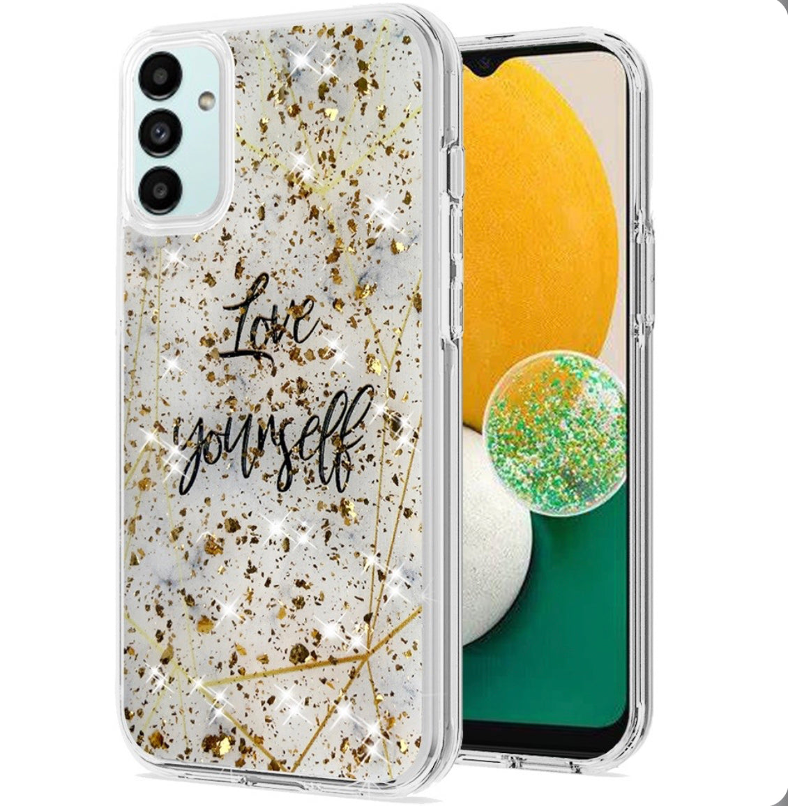 Galaxy A13 5G Glitter Dual Layer Case