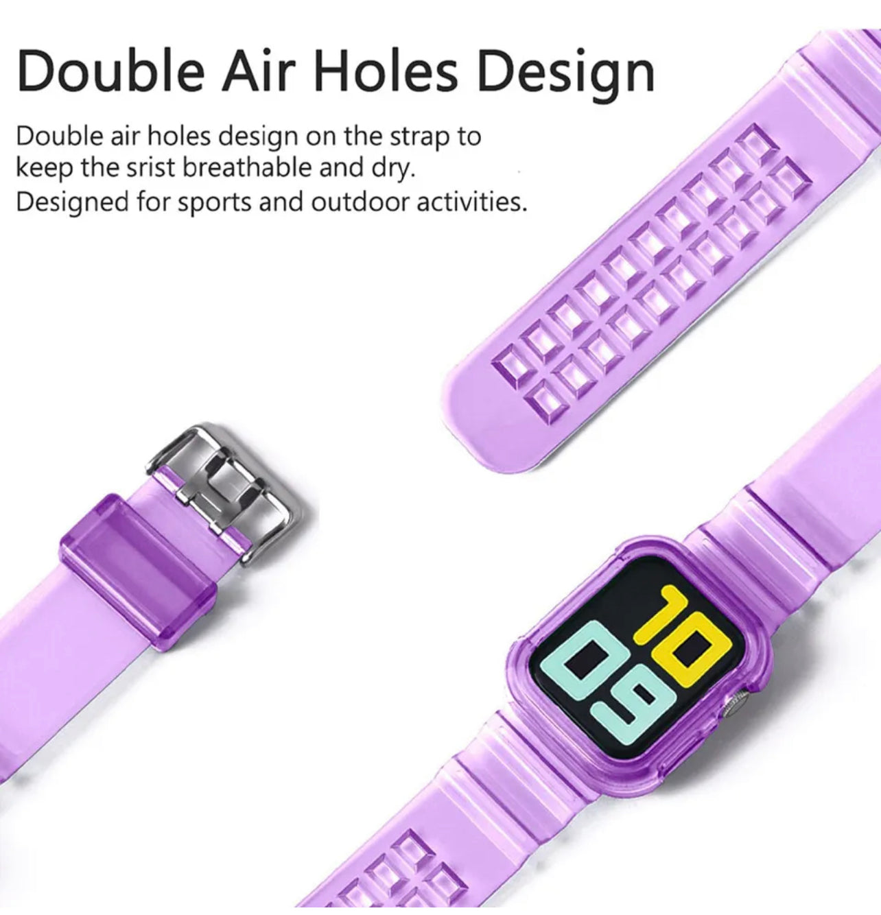 Clear iWatch Band + Case