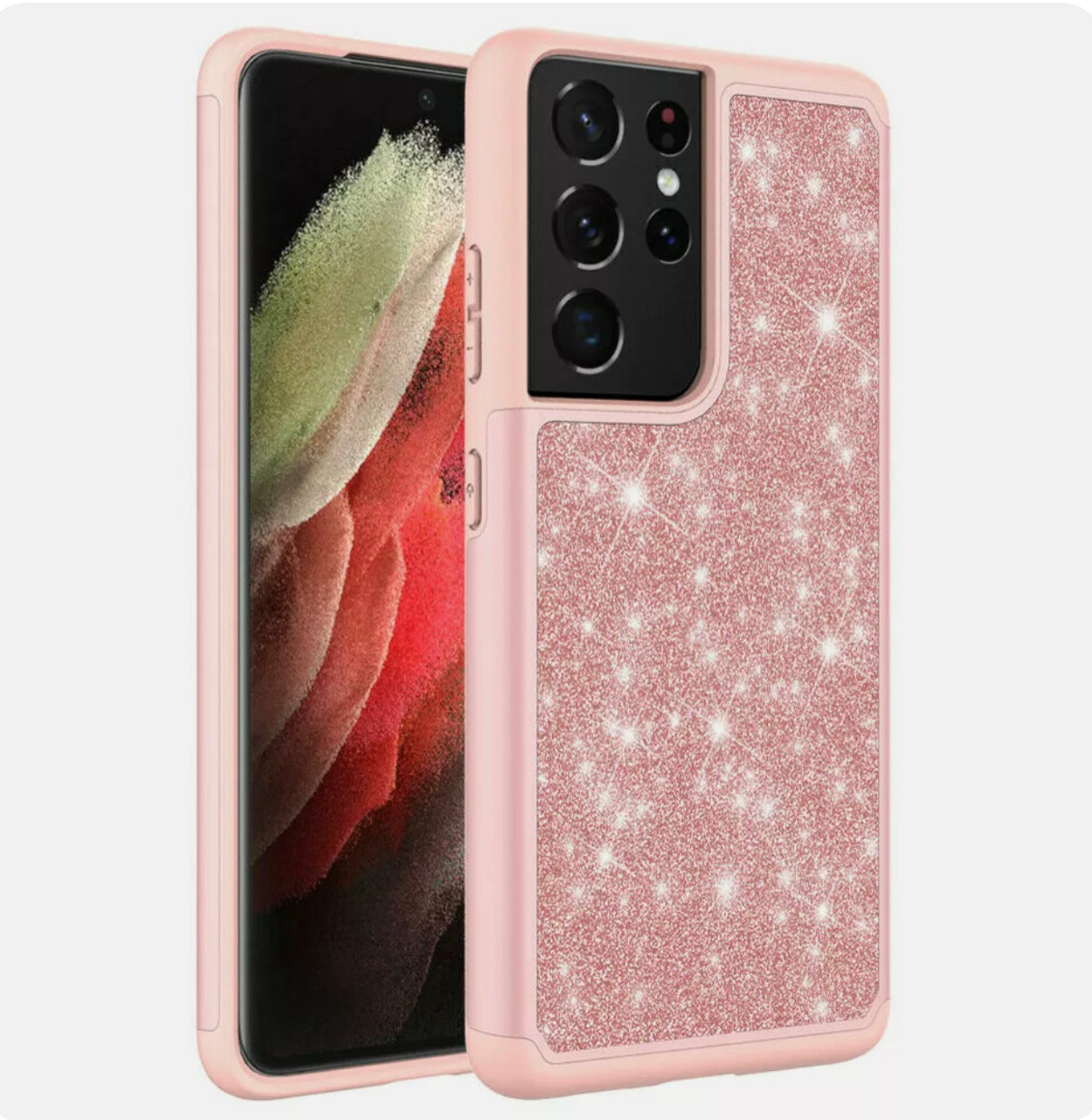 Samsung Galaxy S21 Ultra Glitter Bling Case