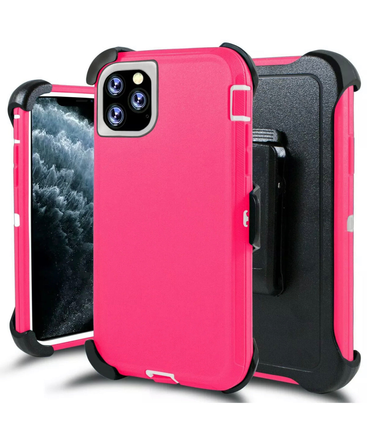 iPhone 11 Heavy Duty Case W/ Belt Clip