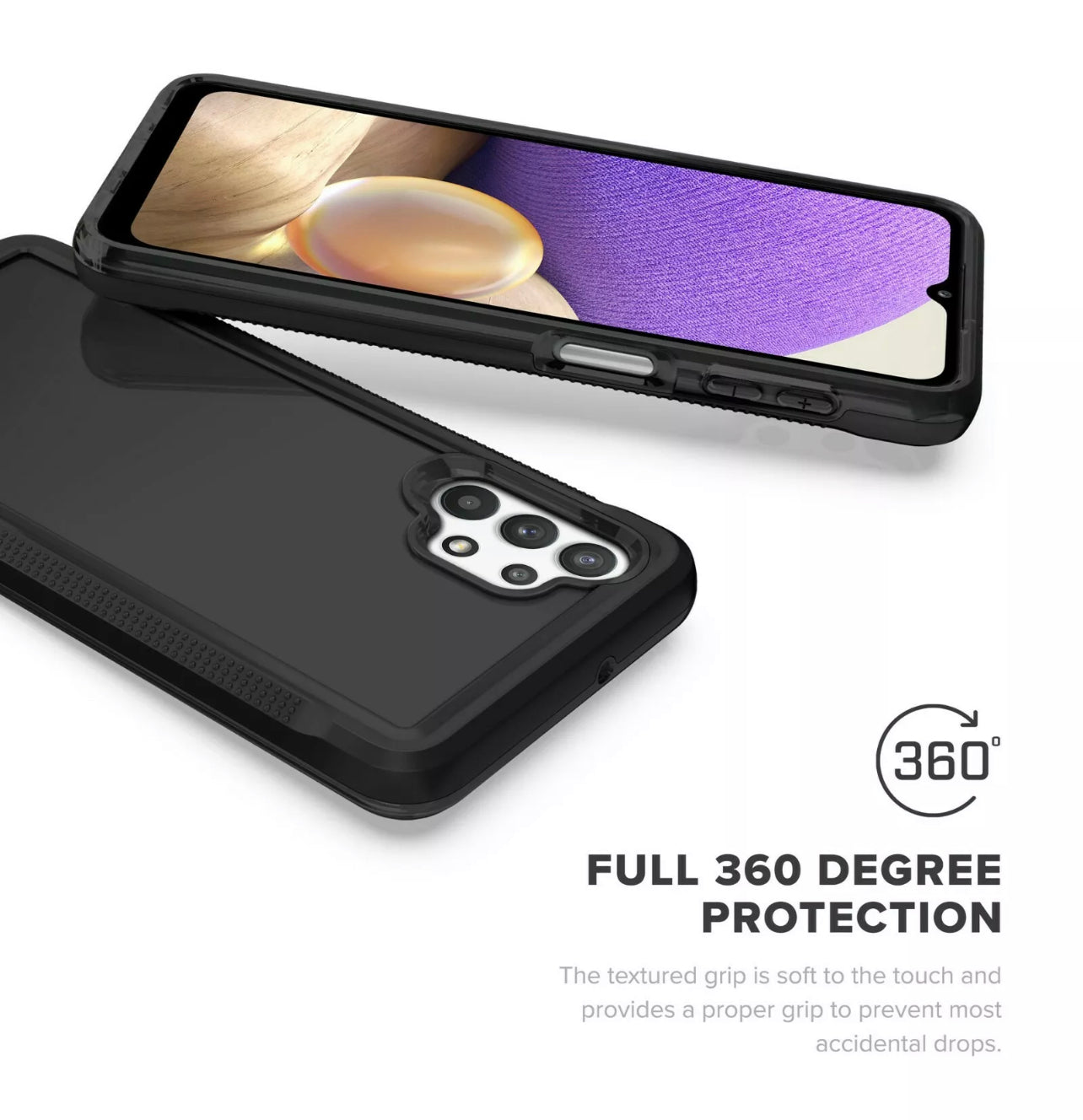 Samsung Galaxy A32 5G Case With Tempered Glass
