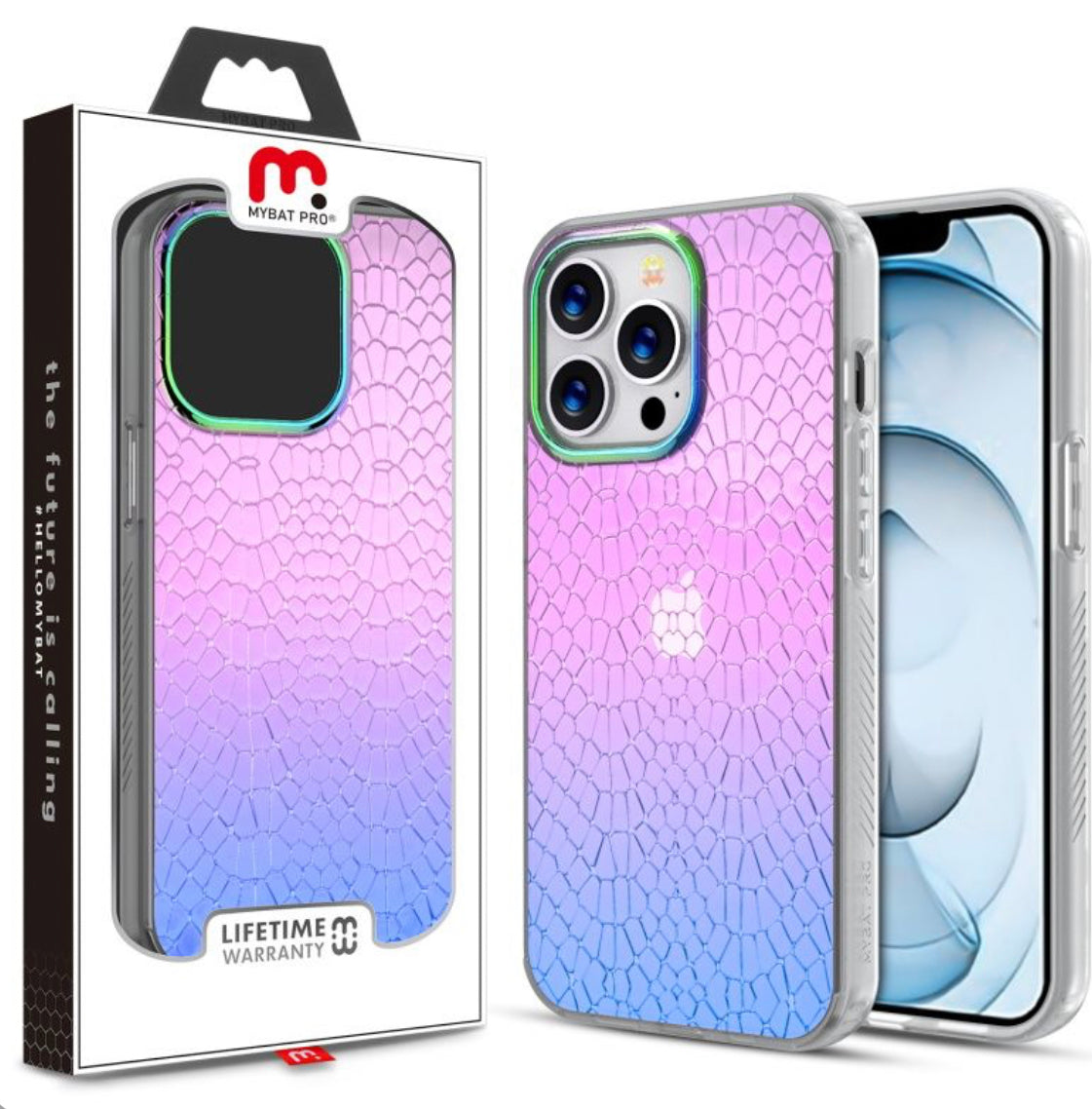 iPhone 13 Pro Max (6.7) Premium Iridescent Hybrid Case