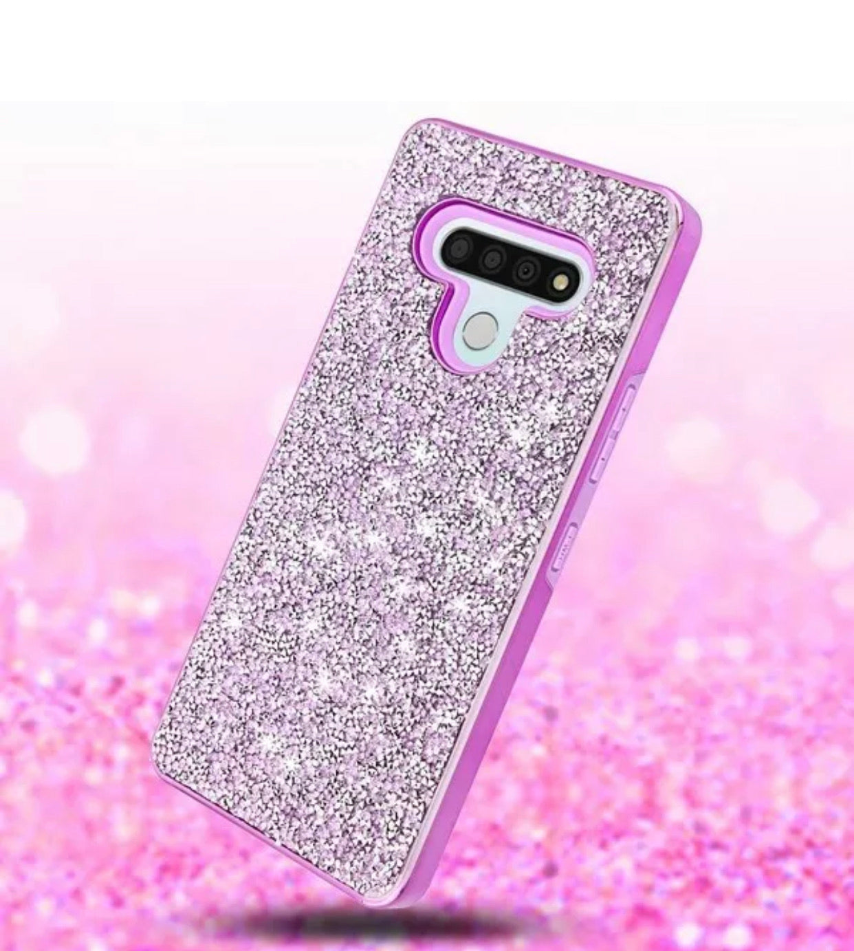 LG Stylo 6 Bling Case- Purple