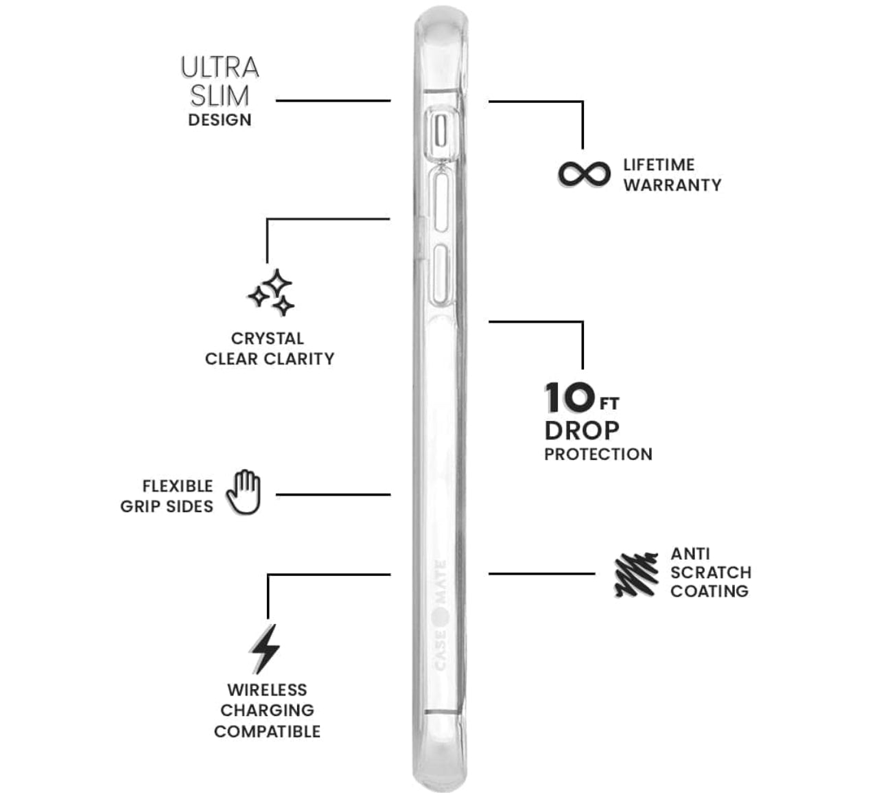 iPhone 11 Pro Max Tough Clear Case