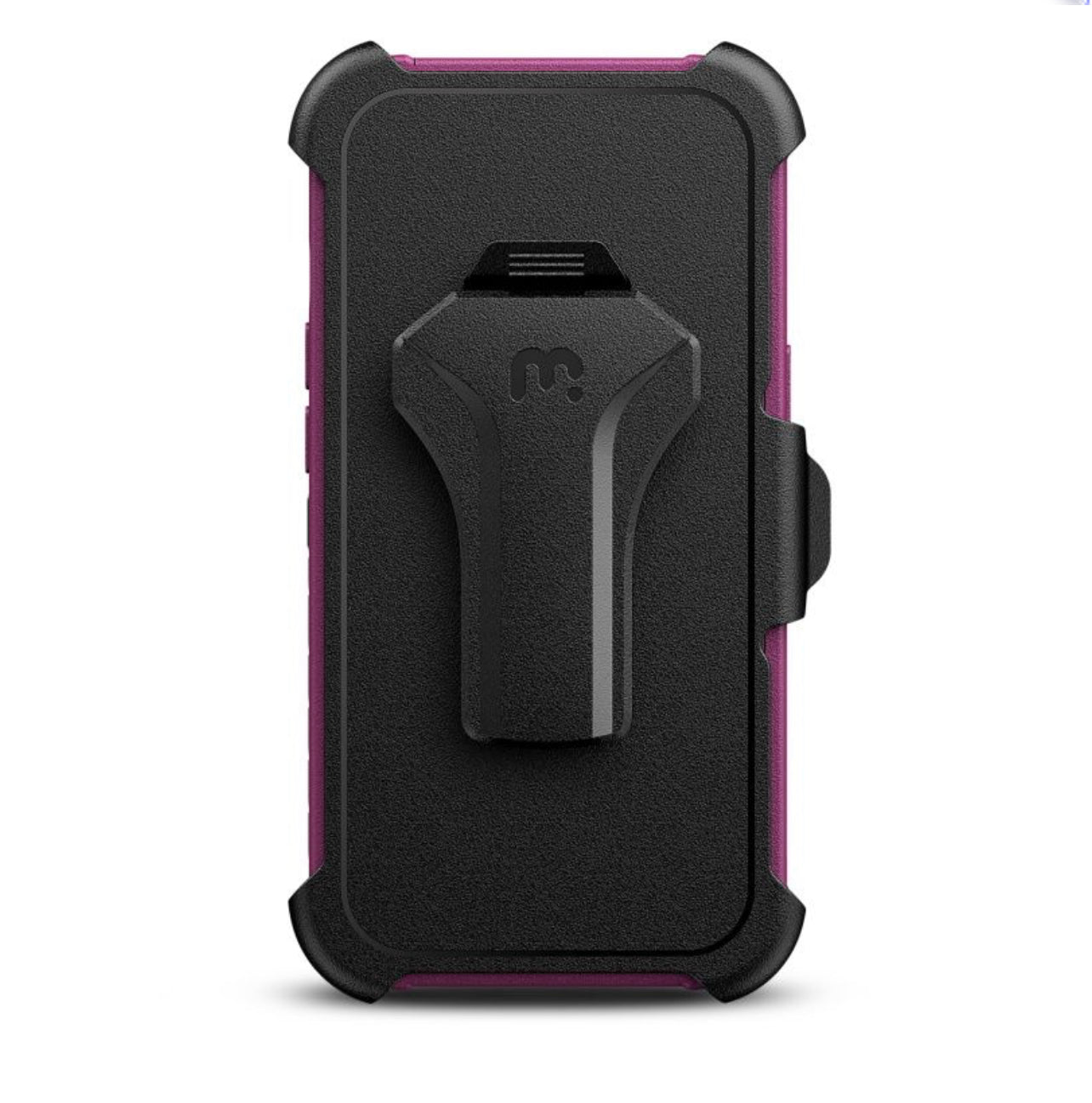 iPhone 13 (6.1) Heavy Duty Case W/ Tempered Glass