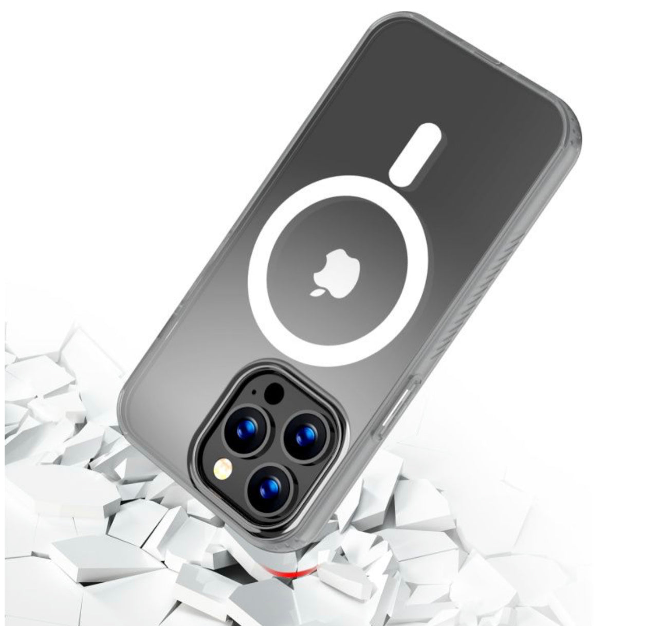 MYBAT PRO MOOD SERIES CASE + ATTACHME WITH MAGSAFE COMPATIBLE FOR APPLE IPHONE 13 PRO MAX (6.7) - CLEAR