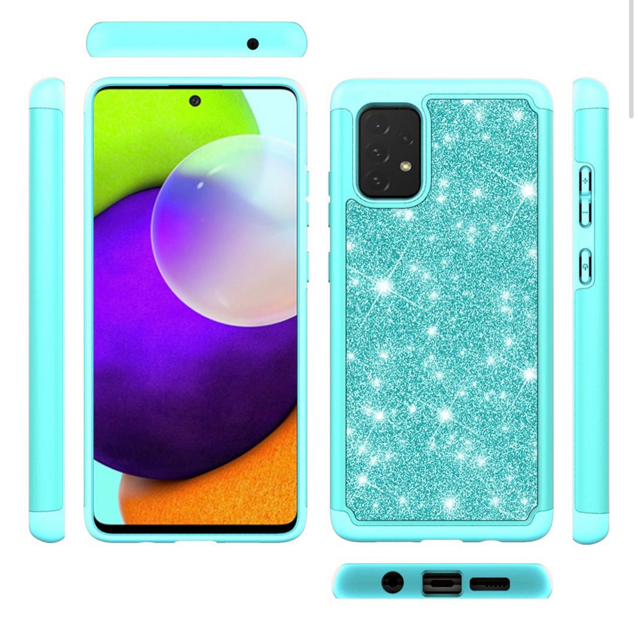 Samsung Galaxy A52 Hybrid Bling Case