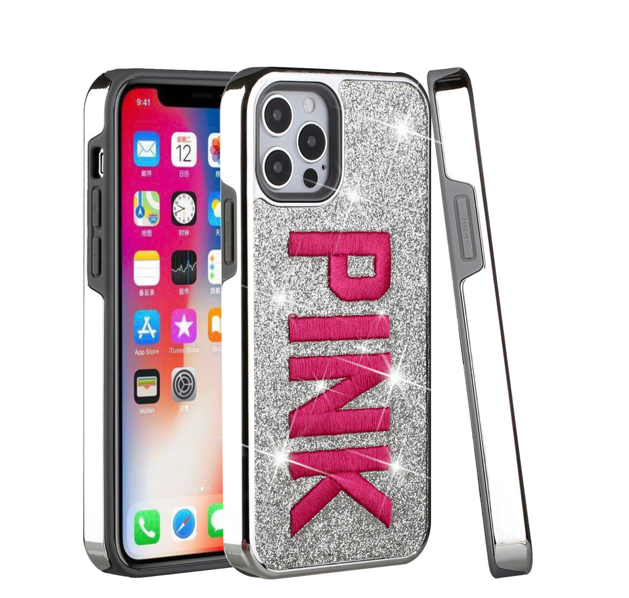 iPhone 12/Pro Bling Glitter Case