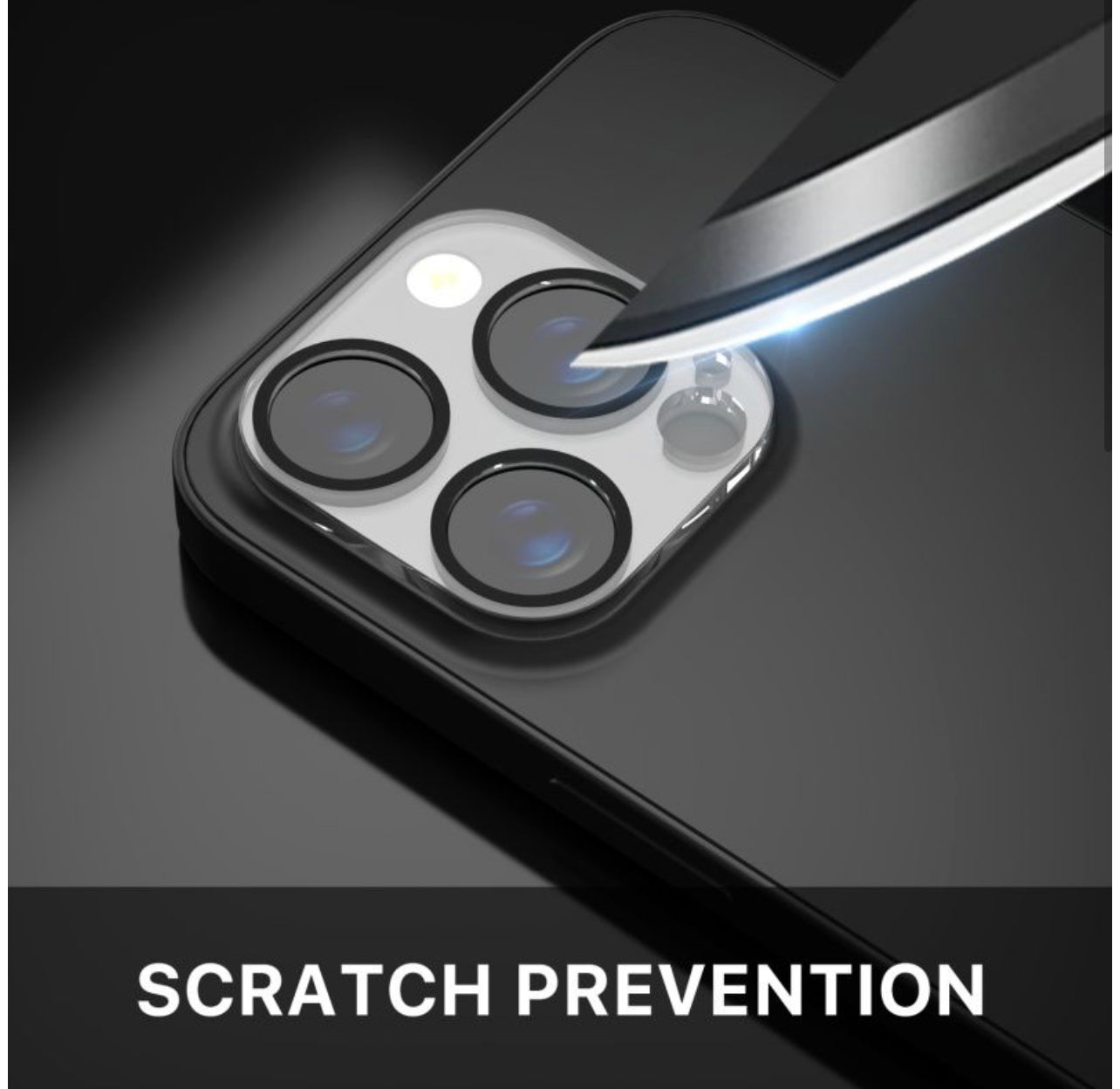 TEMPERED GLASS LENS PROTECTOR (2.5D) FOR APPLE IPHOJE 13 Pro/Pro Max