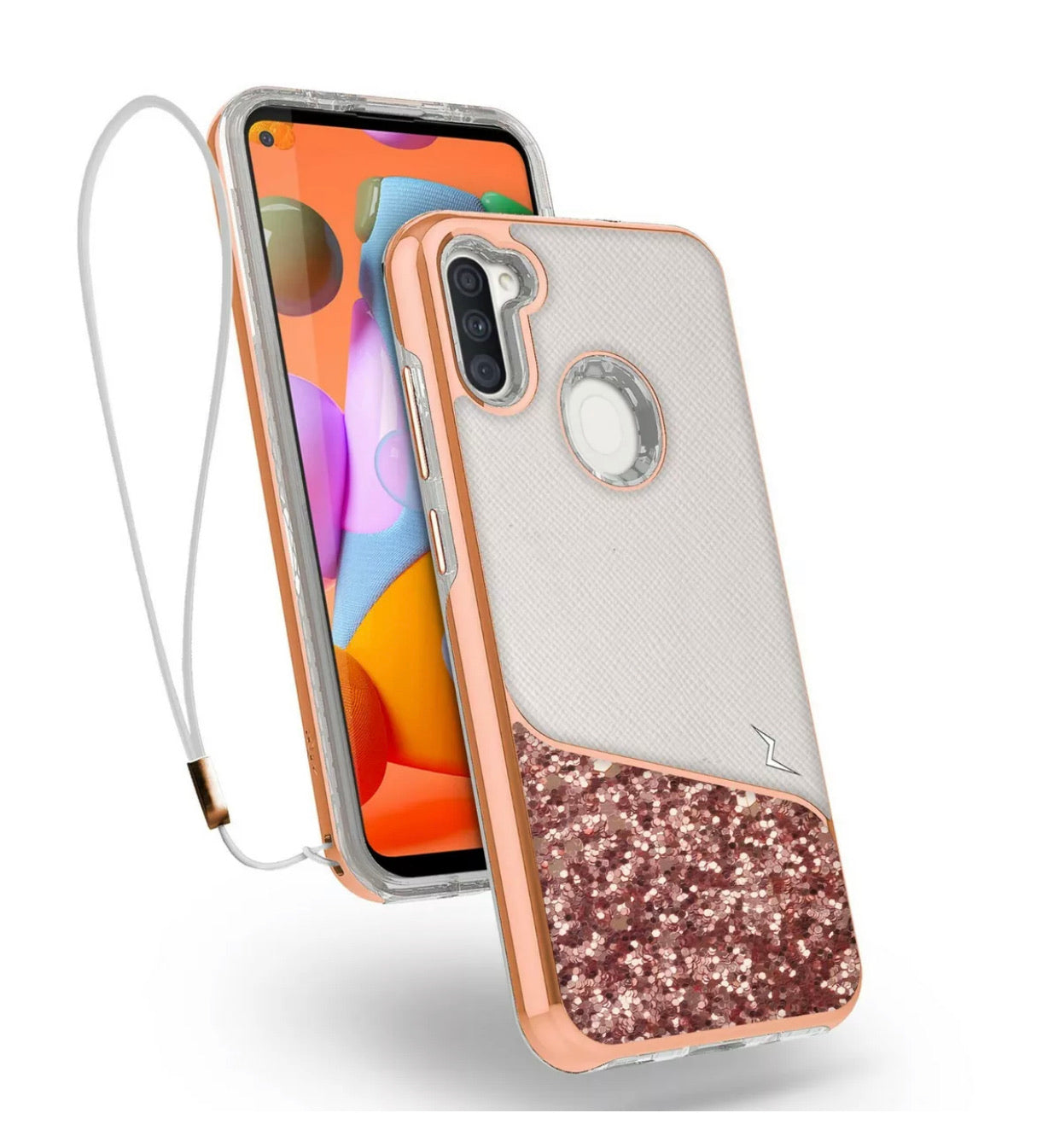 Samsung Galaxy A11 Dual Layered Hybrid Case