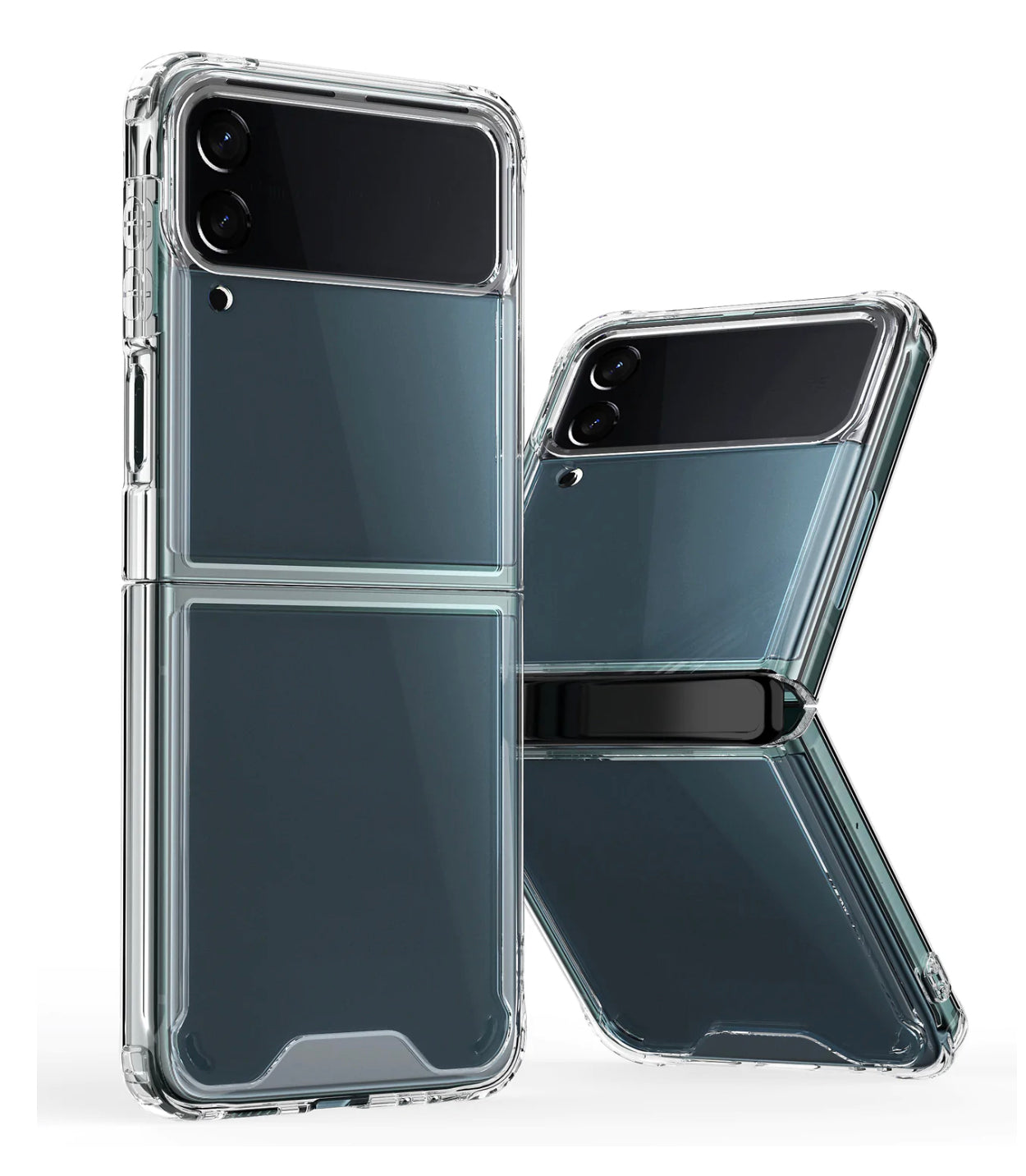 Samsung Galaxy Z Flip 4 Transparent Hybrid Shockproof Case Cover