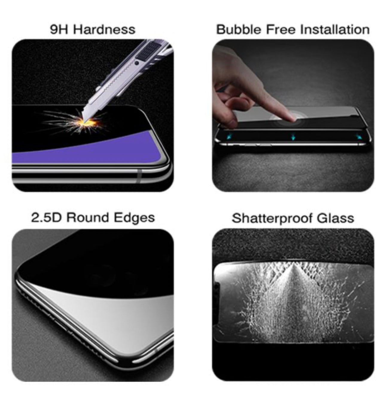 SAMSUNG GALAXY A52 5G - MYBAT TEMPERED GLASS SCREEN PROTECTOR 2.5D - CLEAR