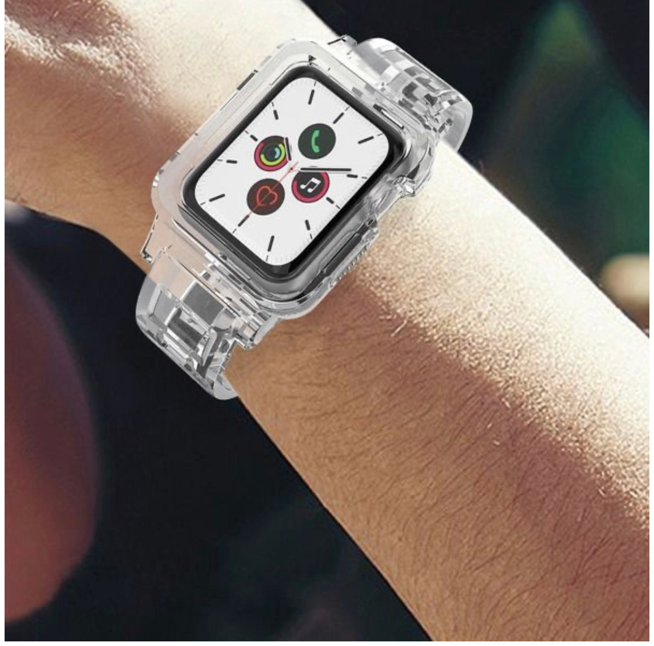 Crystal Clear Apple Watch Band 38/40mm