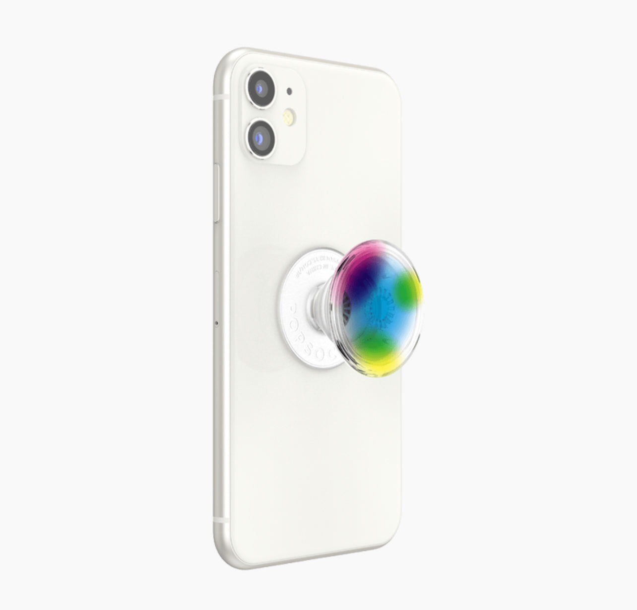 Translucent Blotched Rainbow Popsockets PopGrip