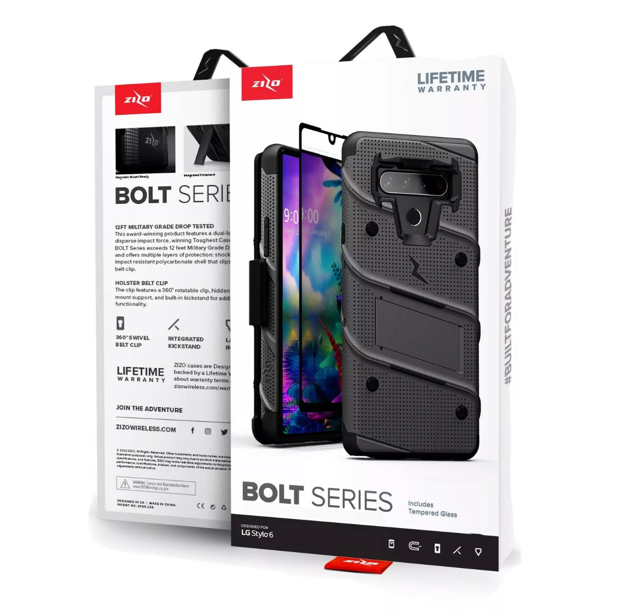 LG Stylo 6 Bolt Series Premium Case