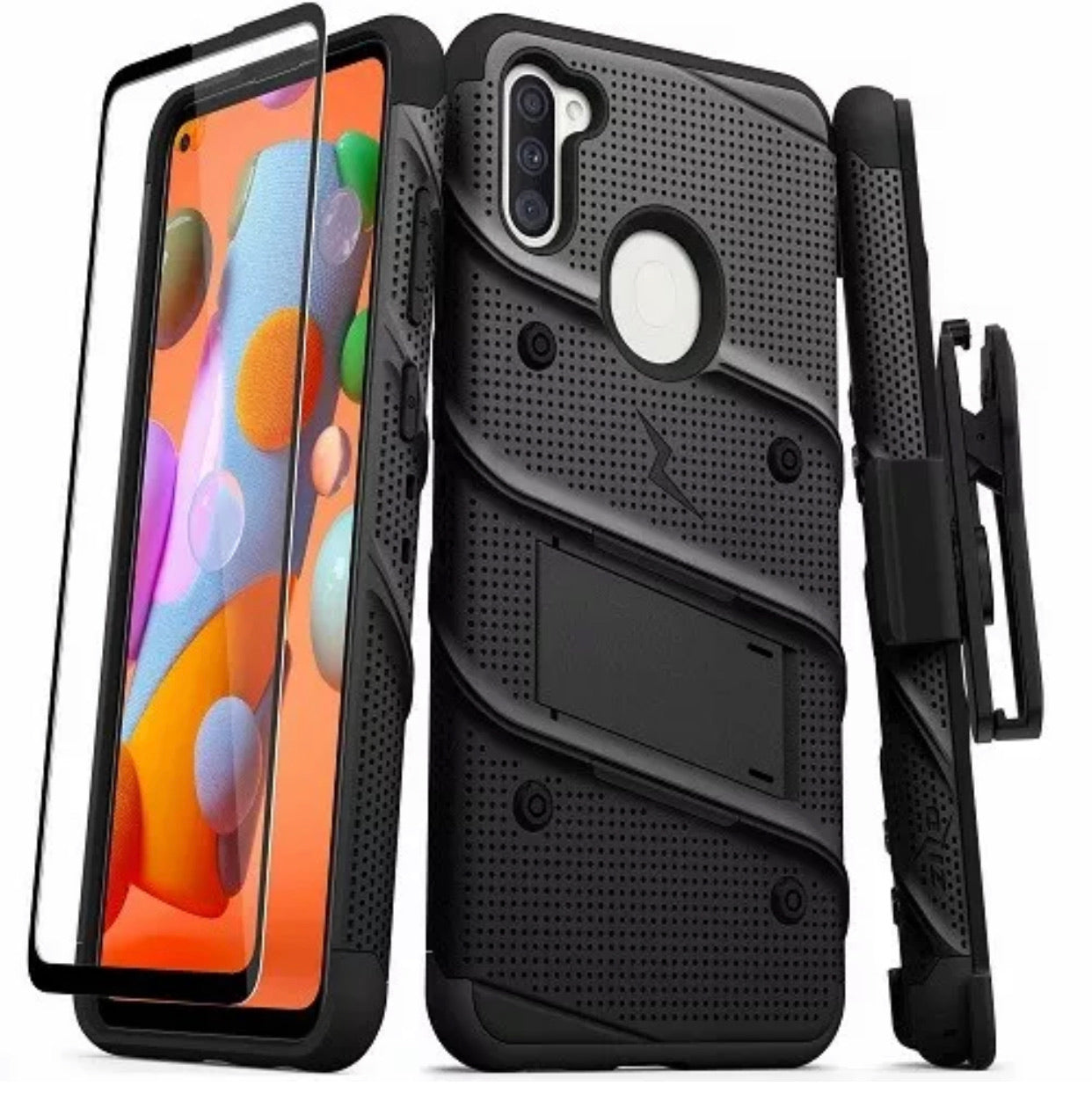 Samsung Galaxy A11 Zizo Premium Case W/ Glass