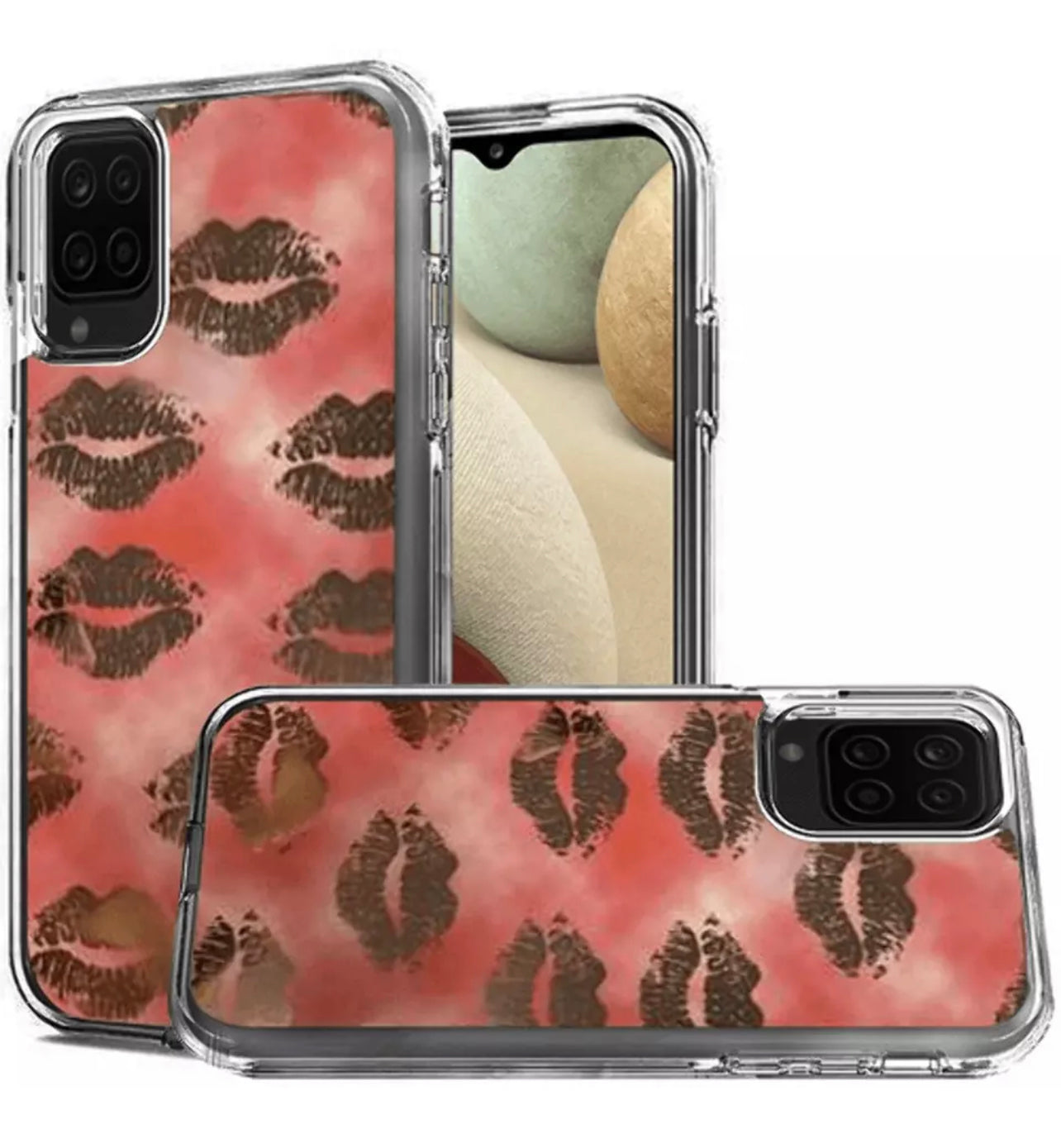 Samsung Galaxy A12 Kisses Hybrid Case