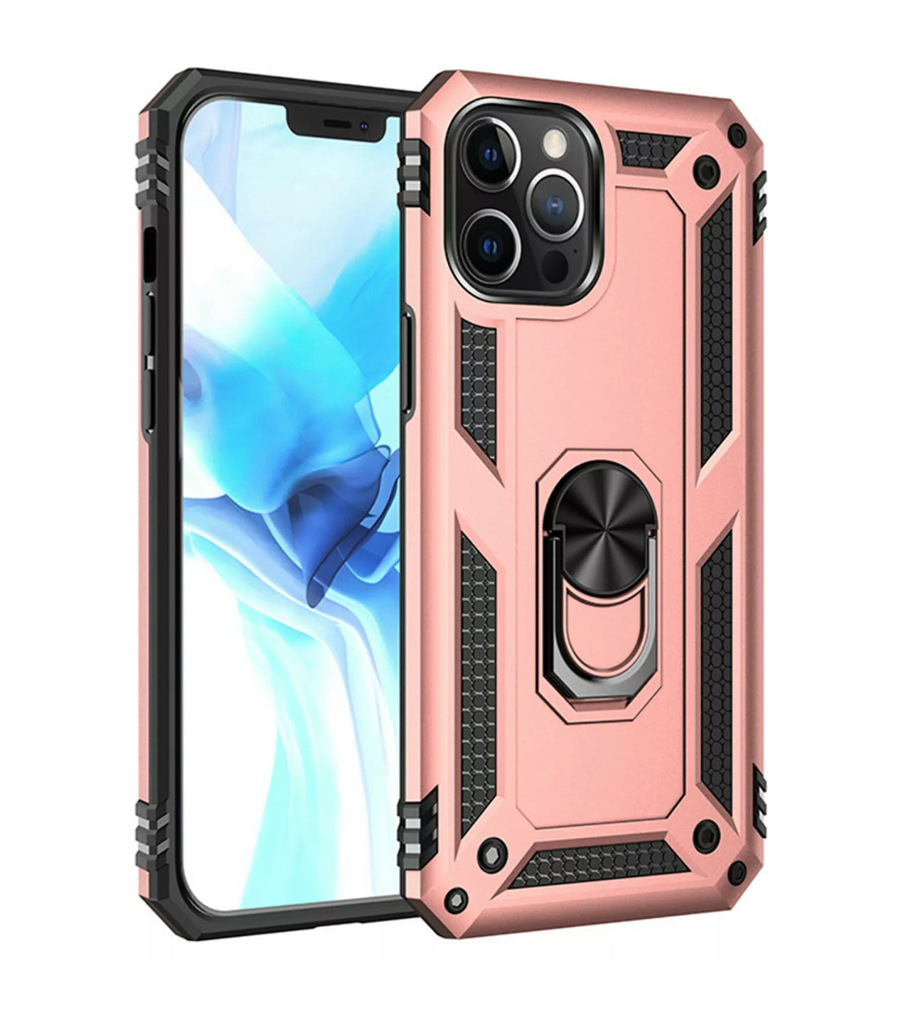 iPhone 13 Pro Max (6.7) Magnetic Ring Stand Case