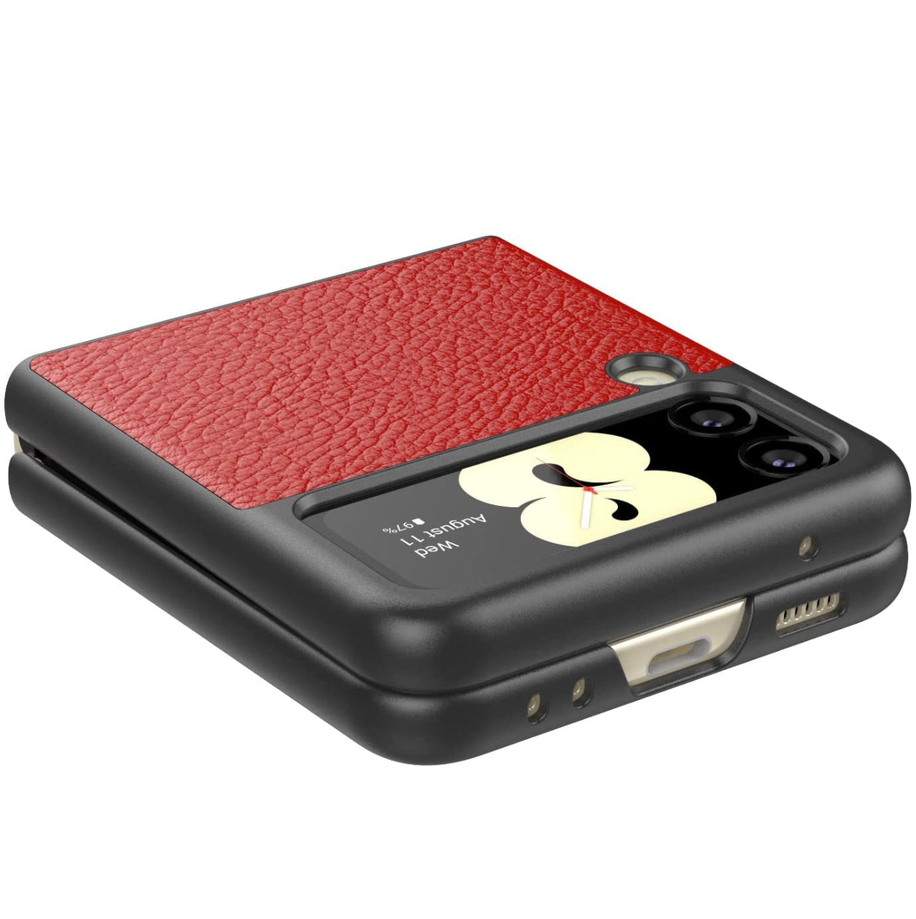 Samsung Galaxy Z Flip 3 Leather PC Cover