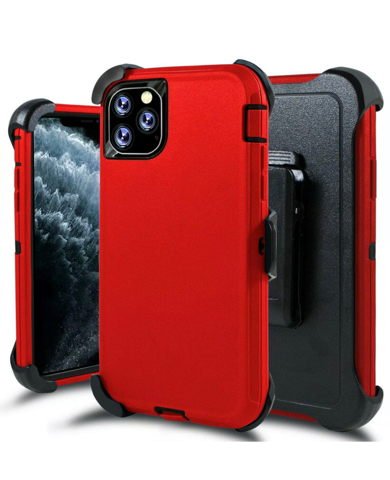 iPhone 11 Heavy Duty Case W/ Belt Clip