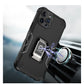 iPhone 15 Pro Magnetic Ring Stand Hybrid Case Cover
