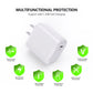 Esoulk USB C Wall Adapter (20W) (WHITE)