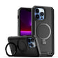 iPhone 15 Pro Max Magnetic Kickstand Tough ShockProof Hybrid Case
