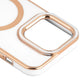 For Apple iPhone 14 Pro Max - TPU Impact Rugged MagSafe Cover Case w/Gold Bumper