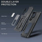 MyBat Pro Antimicrobial Stealth Series (with Stand) for Samsung Galaxy S23 Ultra - Black / Black