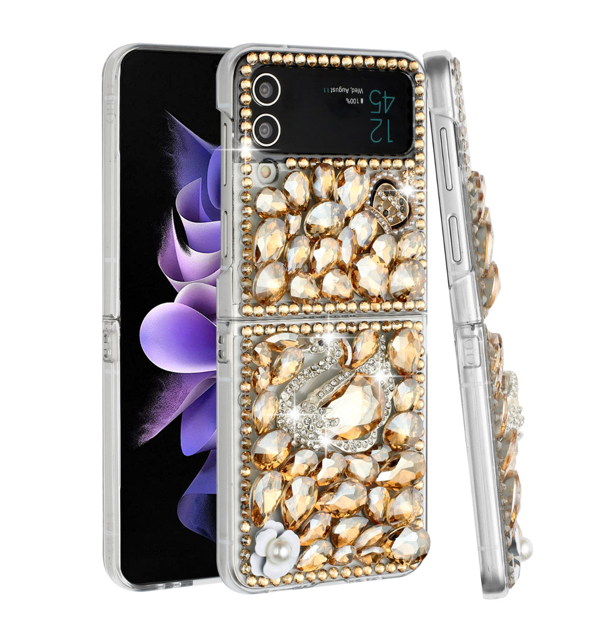 Samsung Galaxy Z Flip 4 Full Diamond Case