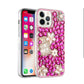 For Apple iPhone 14 PRO MAX 6.7" Full Diamond with Ornaments Case Cover
