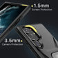 MyBat Pro Antimicrobial Stealth Series (with Stand) for Samsung Galaxy S23 Ultra - Black / Black