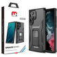 MyBat Pro Antimicrobial Stealth Series (with Stand) for Samsung Galaxy S23 Ultra - Black / Black