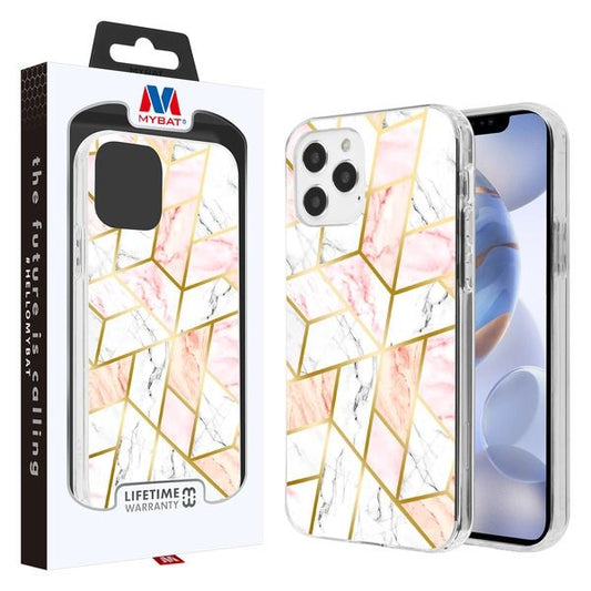 iPhone12/ PRO(6.1) -FUSION MARBLE HYBRID COVER - PINK