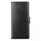 Samsung Galaxy Note 8 - Black Tailored Leather Textured Wallet Case