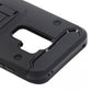 Samsung Galaxy S9 Plus - Black Colored Horizontal Hard Back Kickstand