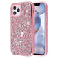iPhone 12/PRO (6.1) -ENCRUSTED RHINESTONE HYBRID COVER - PINK