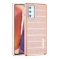Samsung Galaxy Note 20 Textured Dots Hybrid Cover - Rose Gold