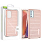 Samsung Galaxy Note 20 Textured Dots Hybrid Cover - Rose Gold