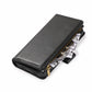 Samsung A14 5G Luxury Wallet Card ID Zipper Money Holder Case Cover - Black