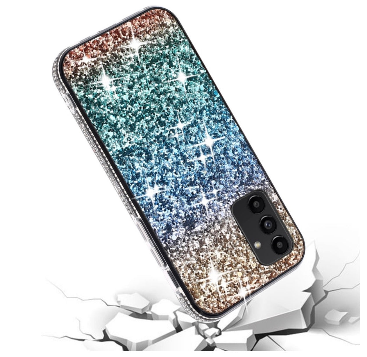 Samsung Galaxy A14 5g Bling Hybrid Case