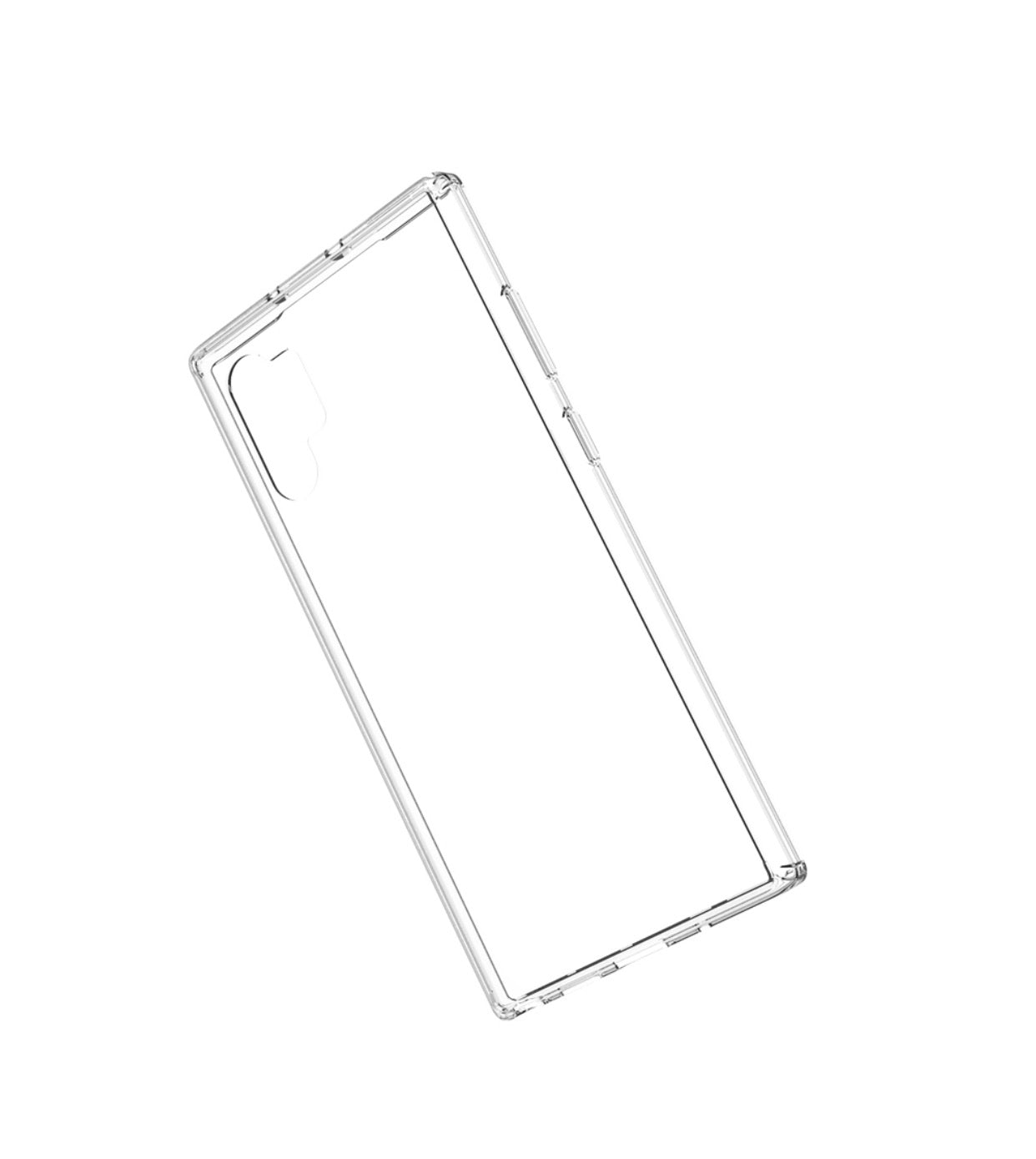 Galaxy Note 10 Plus Premium Clear Hard Shell Case