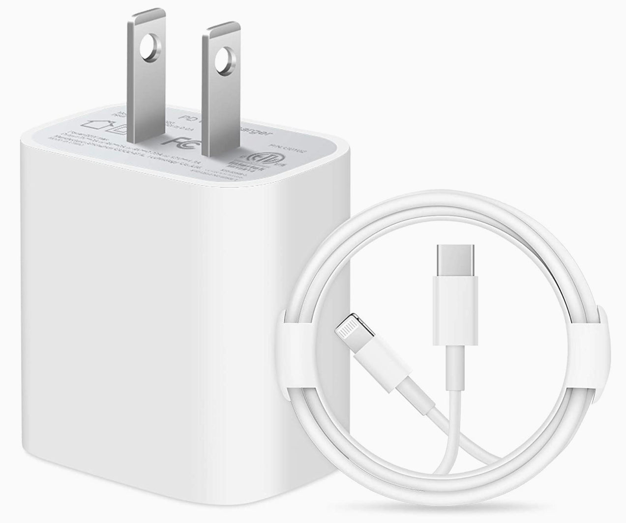 [Apple MFi Certified ]High Speed Charger 20W PD USB-C Wall Charger