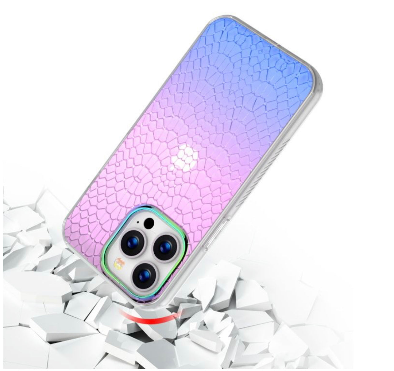 iPhone 13 Pro Max (6.7) Premium Iridescent Hybrid Case