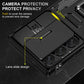 Samsung S23 Plus Ultra 5G Magnetic Ring Stand Camera Slide Case Cover