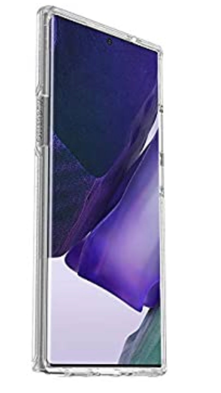 OtterBox Symmetry Clear Series Case for Galaxy Note20 Ultra 5G - Stardust (Silver Flake/Clear